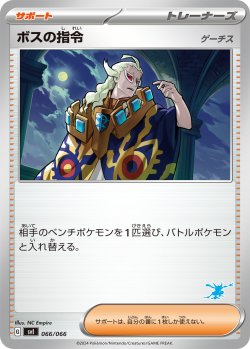 画像1: ボスの指令(ゲーチス)[PKM_svI_066/066]※商品説明必読※