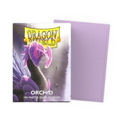 画像1: DSデュアルマットスタンダードOrchid100枚入り[ドラゴンシールドサプライ]