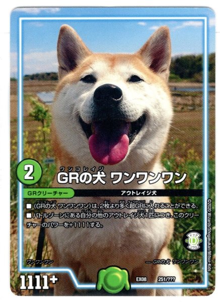 画像1: GRの犬 ワンワンワン[DM_EX-08_251/???] (1)