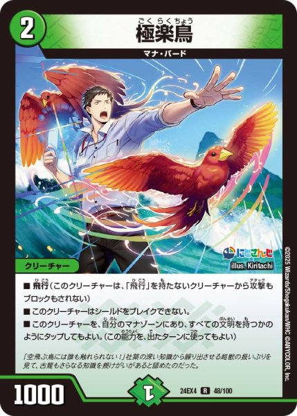 画像1: 極楽鳥[DM_24EX4_48/100_R] (1)