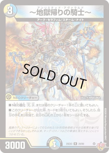 画像1: 〜地獄帰りの騎士〜[DM_25EX3_28/80_R] (1)