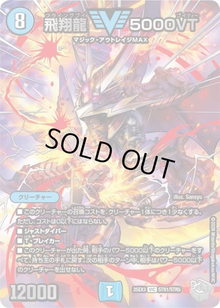 画像1: 【超銀トレジャー】飛翔龍 5000VT[DM_25EX3_STR1/STR5_VIC] (1)