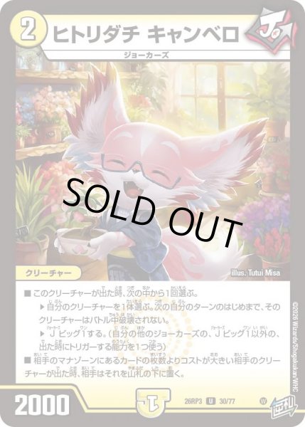 画像1: ヒトリダチ キャンベロ[DM_26RP3_30/77_U] (1)