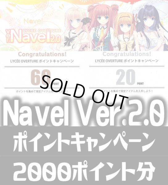 画像1: 【内訳ランダム】2000Point[LO_NAV]【Ver.Navel 2.0収録】 (1)