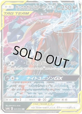 スペシャルアートSA】ゲッコウガ&ゾロアークGX[PKM_sm9a_59/55SR