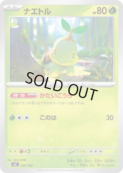 画像1: ナエトル[PKM_MC_034/742]※商品説明必読※ (1)