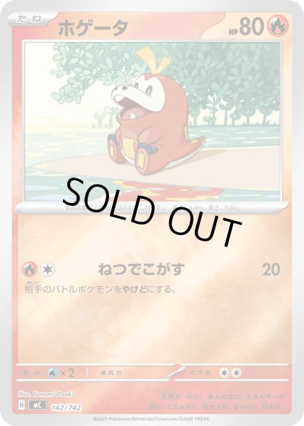 画像1: 【ミラー】ホゲータ[PKM_MC_142/742]※商品説明必読※ (1)