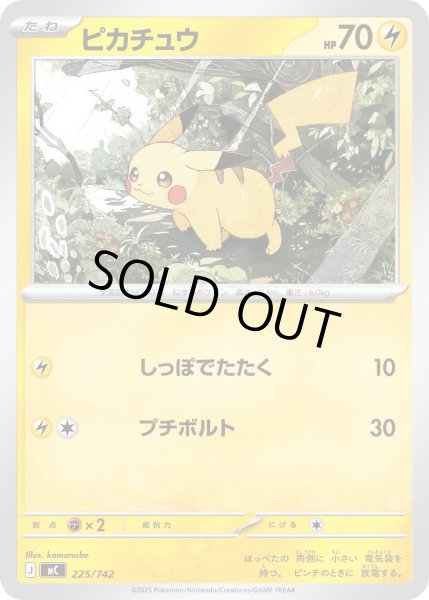 画像1: ピカチュウ[PKM_MC_225/742]※商品説明必読※ (1)