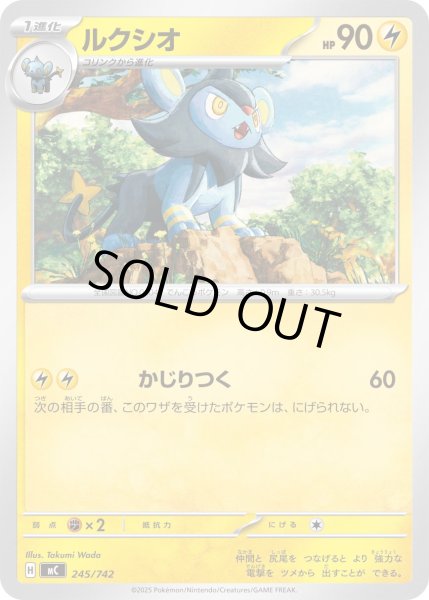 画像1: ルクシオ[PKM_MC_245/742]※商品説明必読※ (1)