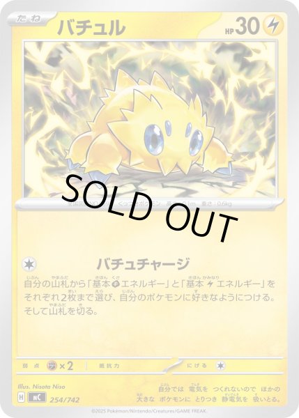 画像1: バチュル[PKM_MC_254/742]※商品説明必読※ (1)
