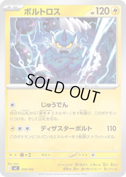 画像1: ボルトロス[PKM_MC_258/742]※商品説明必読※ (1)