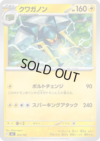 画像1: クワガノン[PKM_MC_263/742]※商品説明必読※ (1)