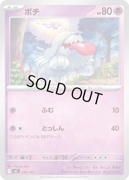 画像1: ボチ[PKM_MC_349/742]※商品説明必読※ (1)