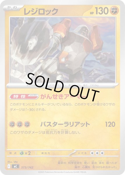 画像1: レジロック[PKM_MC_373/742]※商品説明必読※ (1)