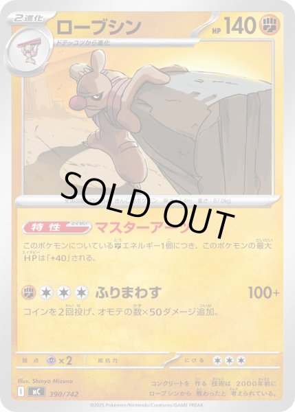 画像1: ローブシン[PKM_MC_390/742]※商品説明必読※ (1)