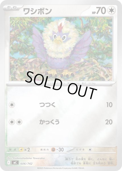 画像1: 【ミラー】ワシボン[PKM_MC_606/742]※商品説明必読※ (1)