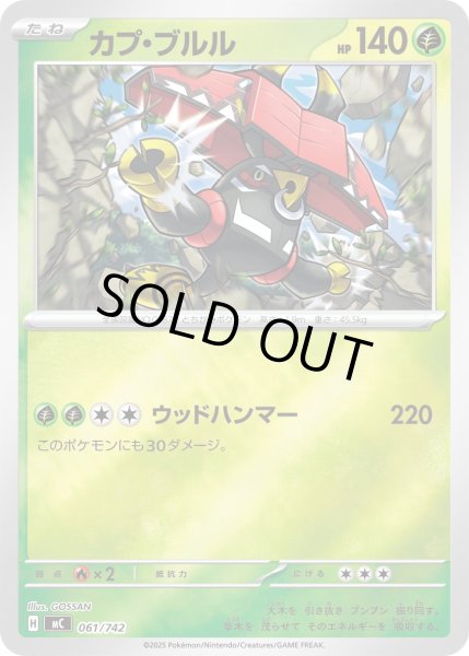 画像1: 【ミラー】カプ・ブルル[PKM_MC_061/742]※商品説明必読※ (1)