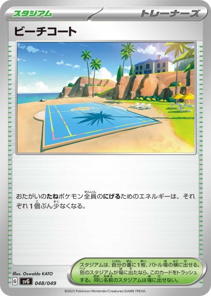 画像1: ビーチコート[PKM_svG_048/049]※商品説明必読※ (1)