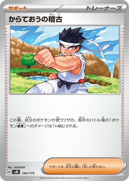 画像1: からておうの稽古[PKM_svM_144/175]※商品説明必読※ (1)