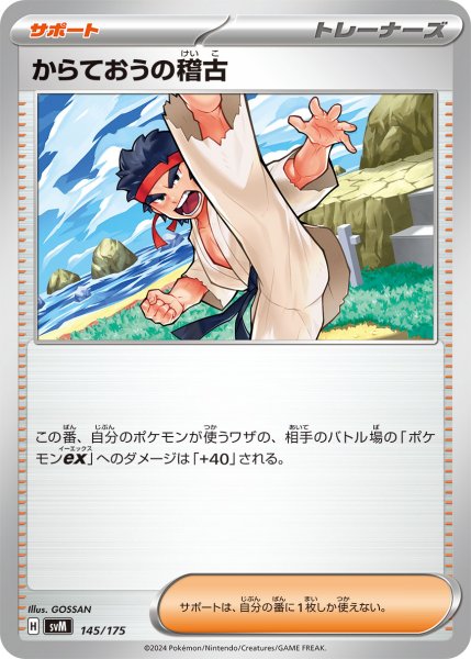 画像1: からておうの稽古[PKM_svM_145/175]※商品説明必読※ (1)