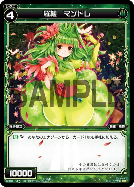 画像1: 羅植 マンドレ[WX_01-047_R] (1)