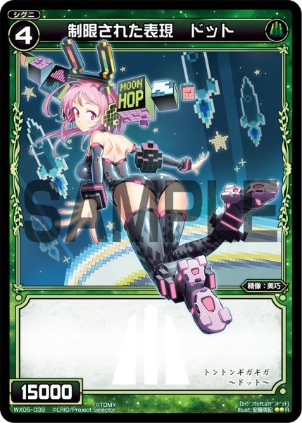 画像1: 制限された表現 ドット[WX05-039_R] (1)