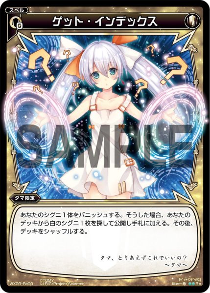 画像1: ゲット・インデックス[WX_09-Re09] (1)