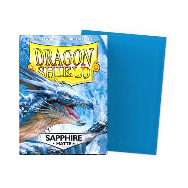 画像1: DSマットスタンダードSapphire100枚入り[ドラゴンシールドサプライ] (1)
